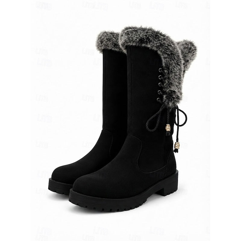 Kendra | Cosy Knee-High Winter Boots