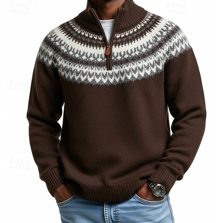Beckett | Nordic Quarter-Zip Pullover