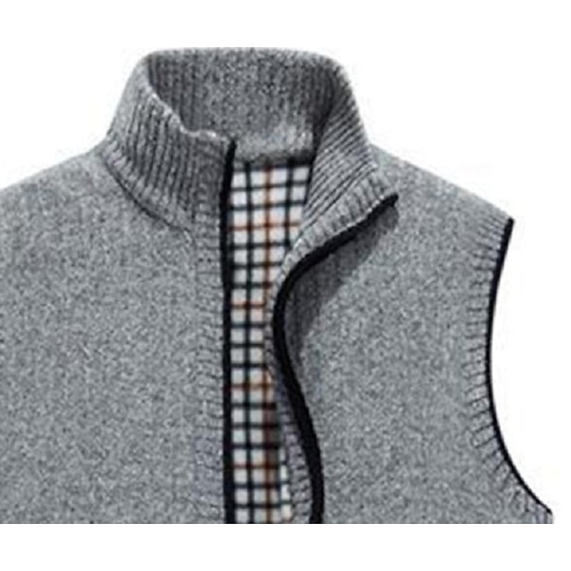 Gregory | Zip-Up Stand Collar Gilet