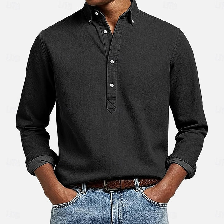 Nolan | Relaxed Popover Shirt
