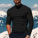 Ellis | Refined Mock-Neck Long Sleeve Turtleneck