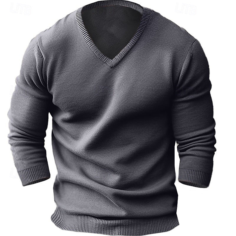 Lawrence | Refined V-Neck Jumper