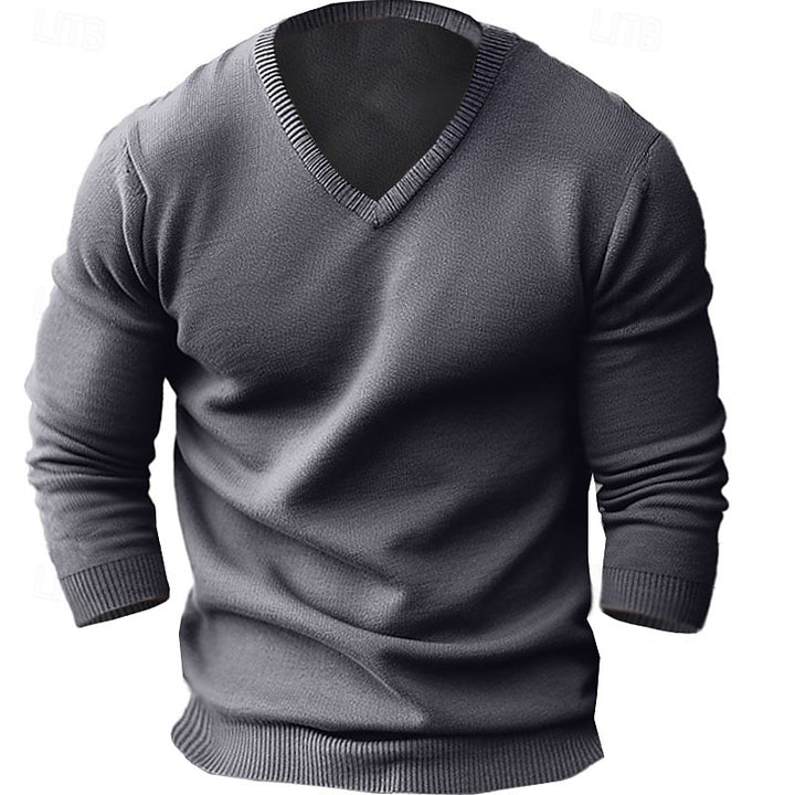 Lawrence | Refined V-Neck Jumper