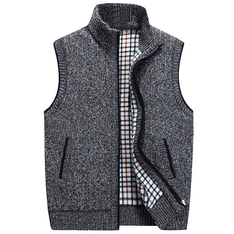 Gregory | Zip-Up Stand Collar Gilet