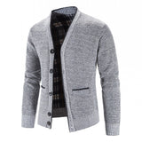Miles | Refined V-Neck Button Cardigan
