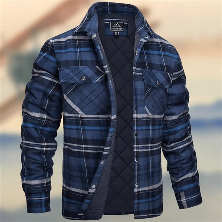 Foster | Insulated Plaid Shirt Jacket