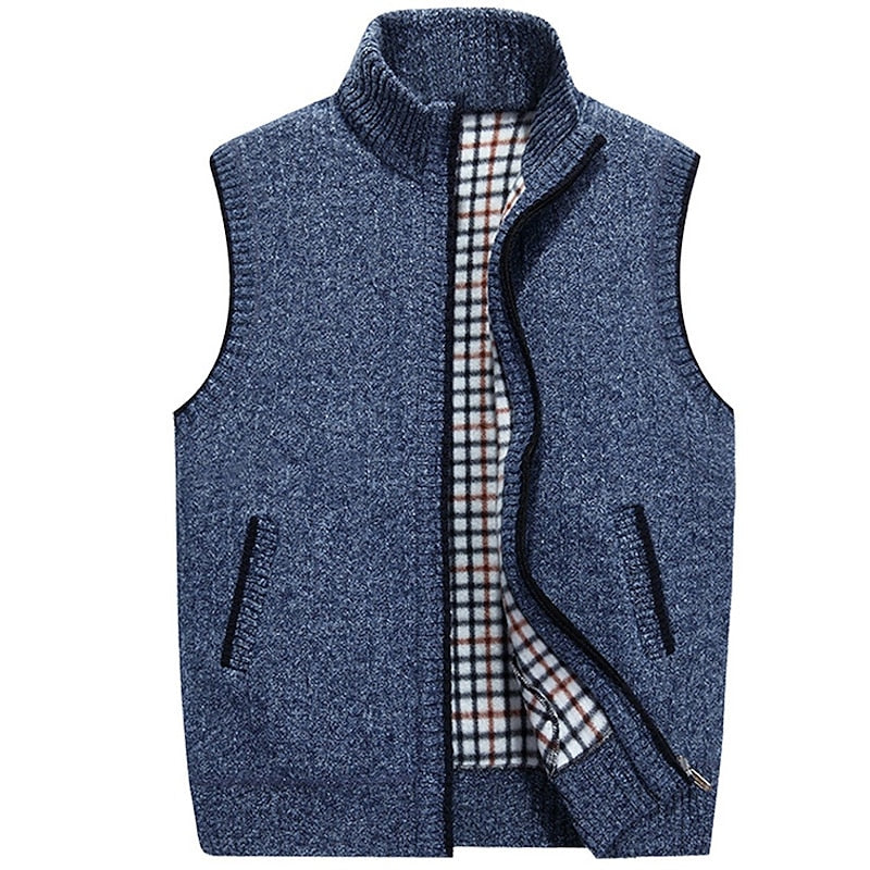 Gregory | Zip-Up Stand Collar Gilet