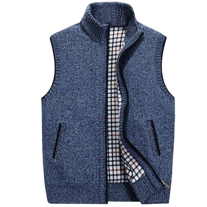 Gregory | Zip-Up Stand Collar Gilet