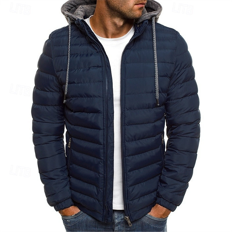 Nolan | Hooded Quilted Puffer Jacket