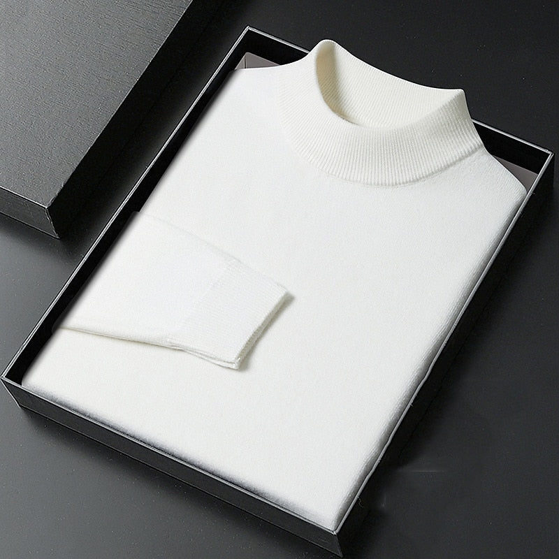Bennett | Refined Mock Neck Jumper