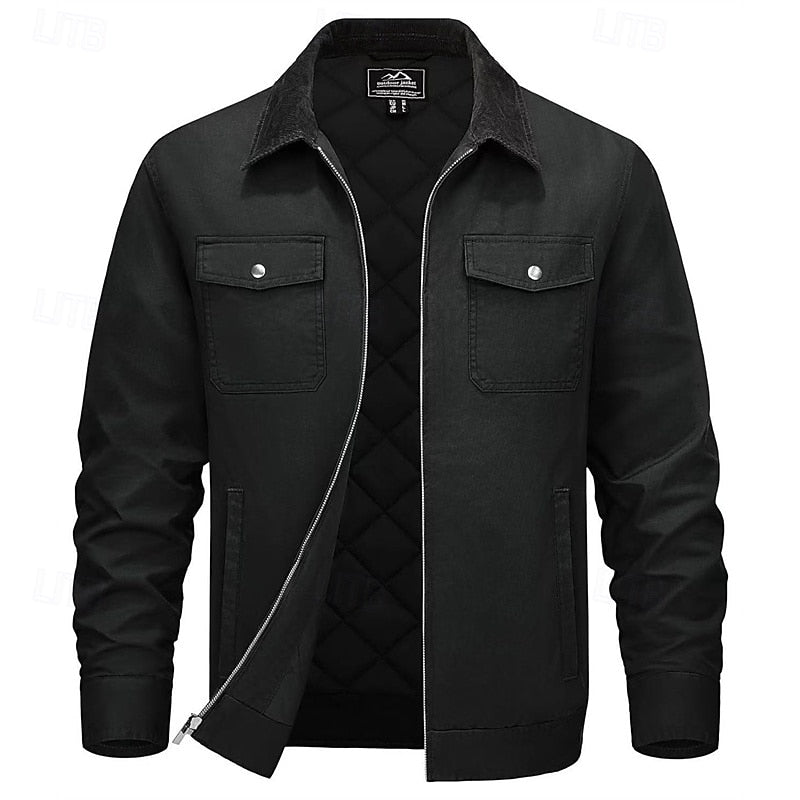 Marshall | Rugged Contrast-Collar Jacket