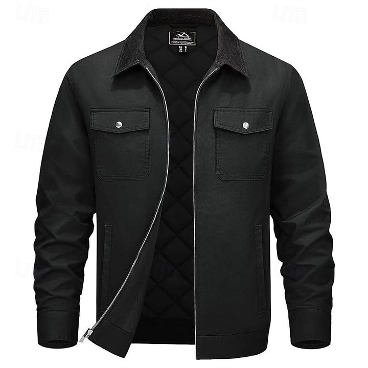 Marshall | Rugged Contrast-Collar Jacket