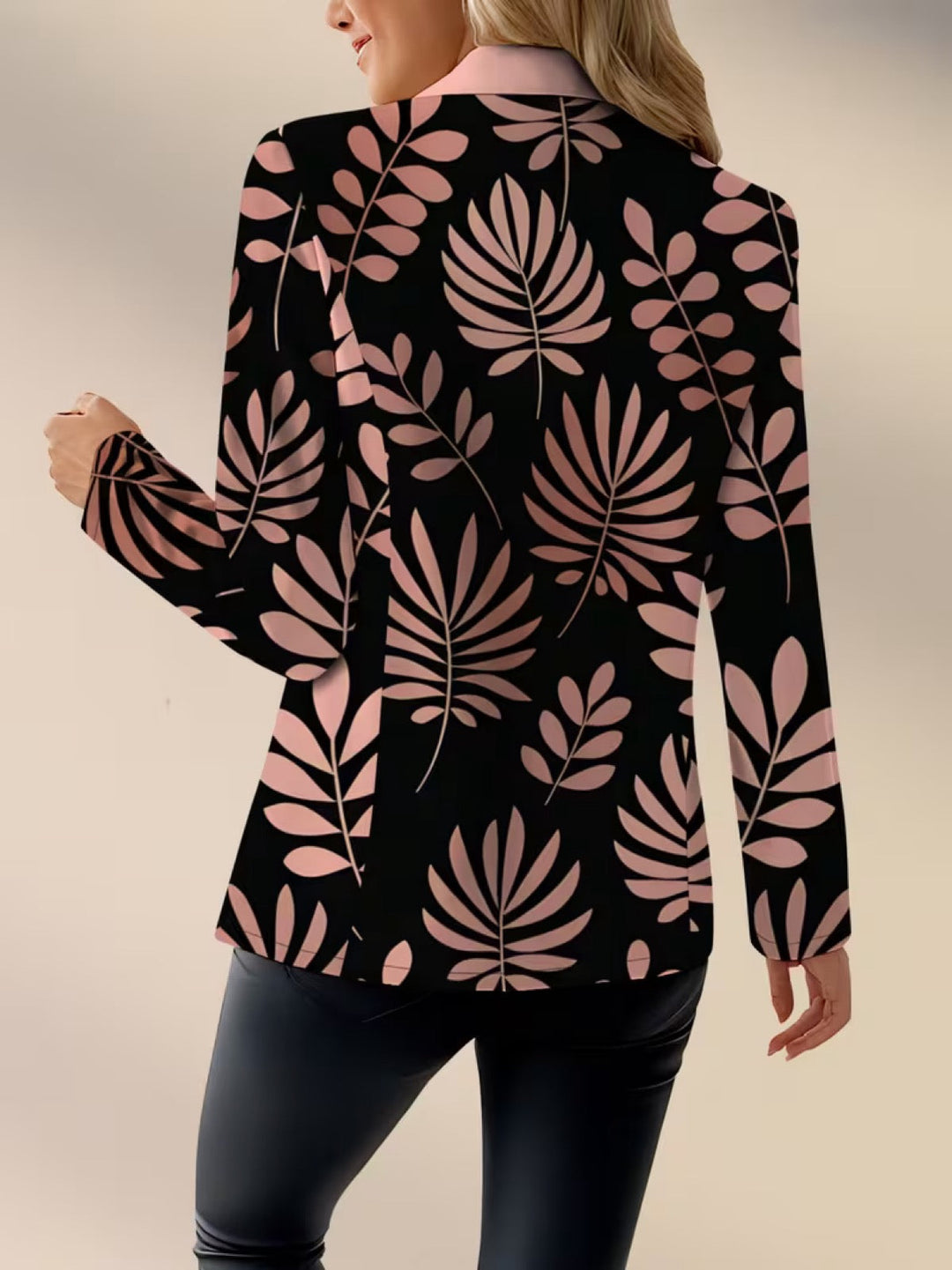 Lorraine | Botanical Print Blazer