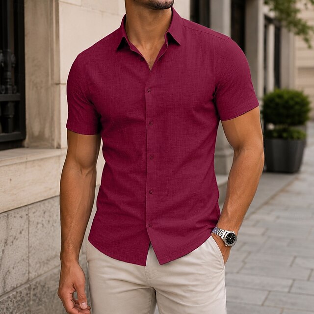 Grantham | Refined Short Sleeve Dress Shirt