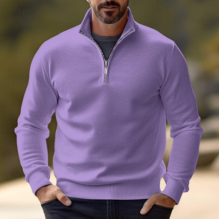 Clifford | Refined Half-Zip Pullover
