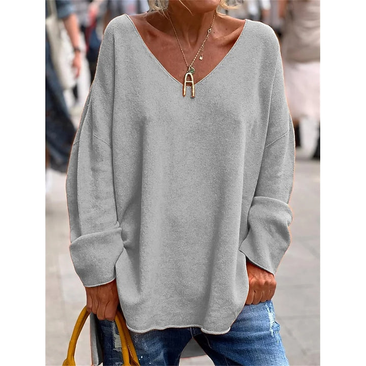 Eliora | Relaxed V-Neck Tunic Top