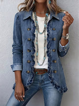 Josette | Ruffle-Trim Jacket