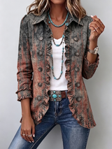 Sabine | Vintage Ruffle-Trim Jacket