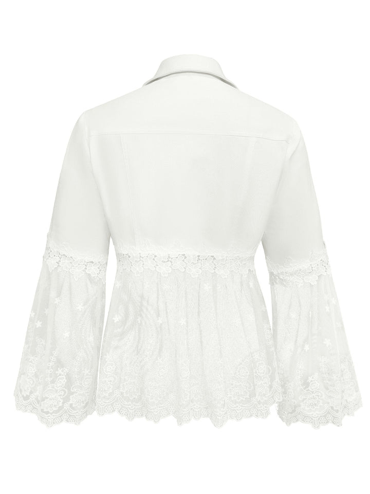 Marceline | Lace-Trimmed Jacket