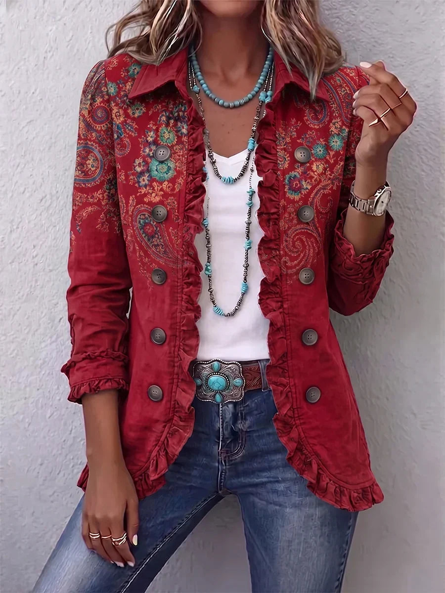 Rosina | Bohemian Ruffle Jacket