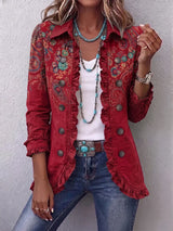 Rosina | Bohemian Ruffle Jacket