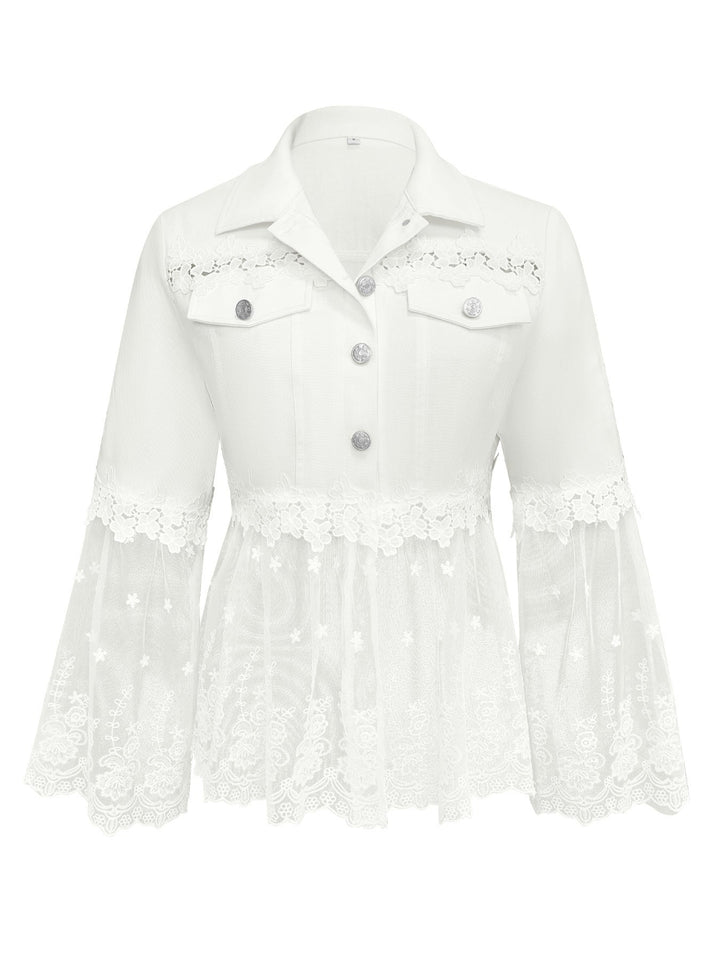 Marceline | Lace-Trimmed Jacket