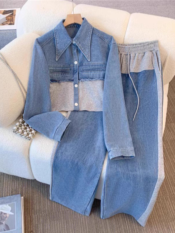 Isadora | Colour-Block Two-Piece Set