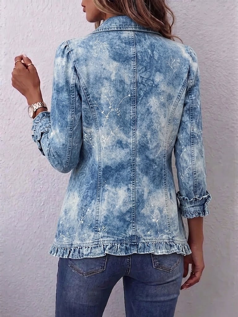 Sabrina | Ruffle-Detail Statement Jacket