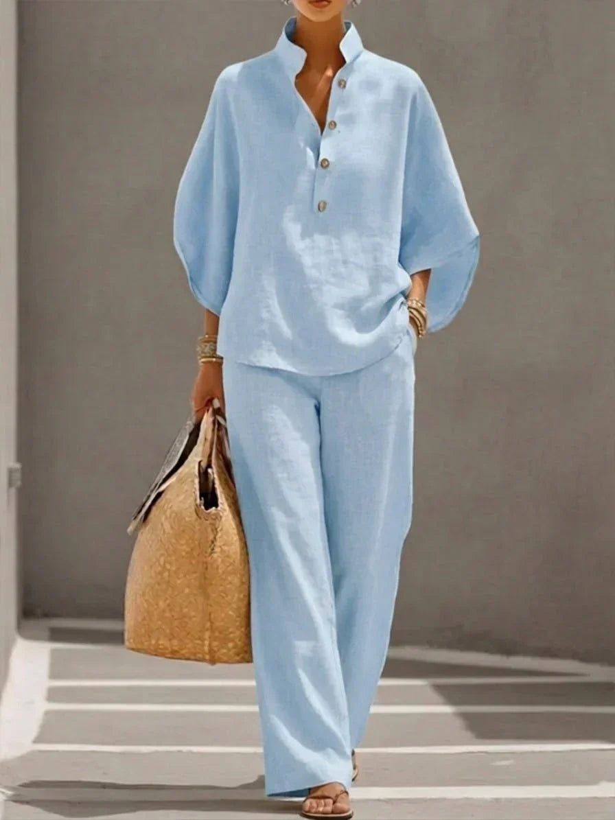 Meryl | Relaxed Batwing Two-Piece Set