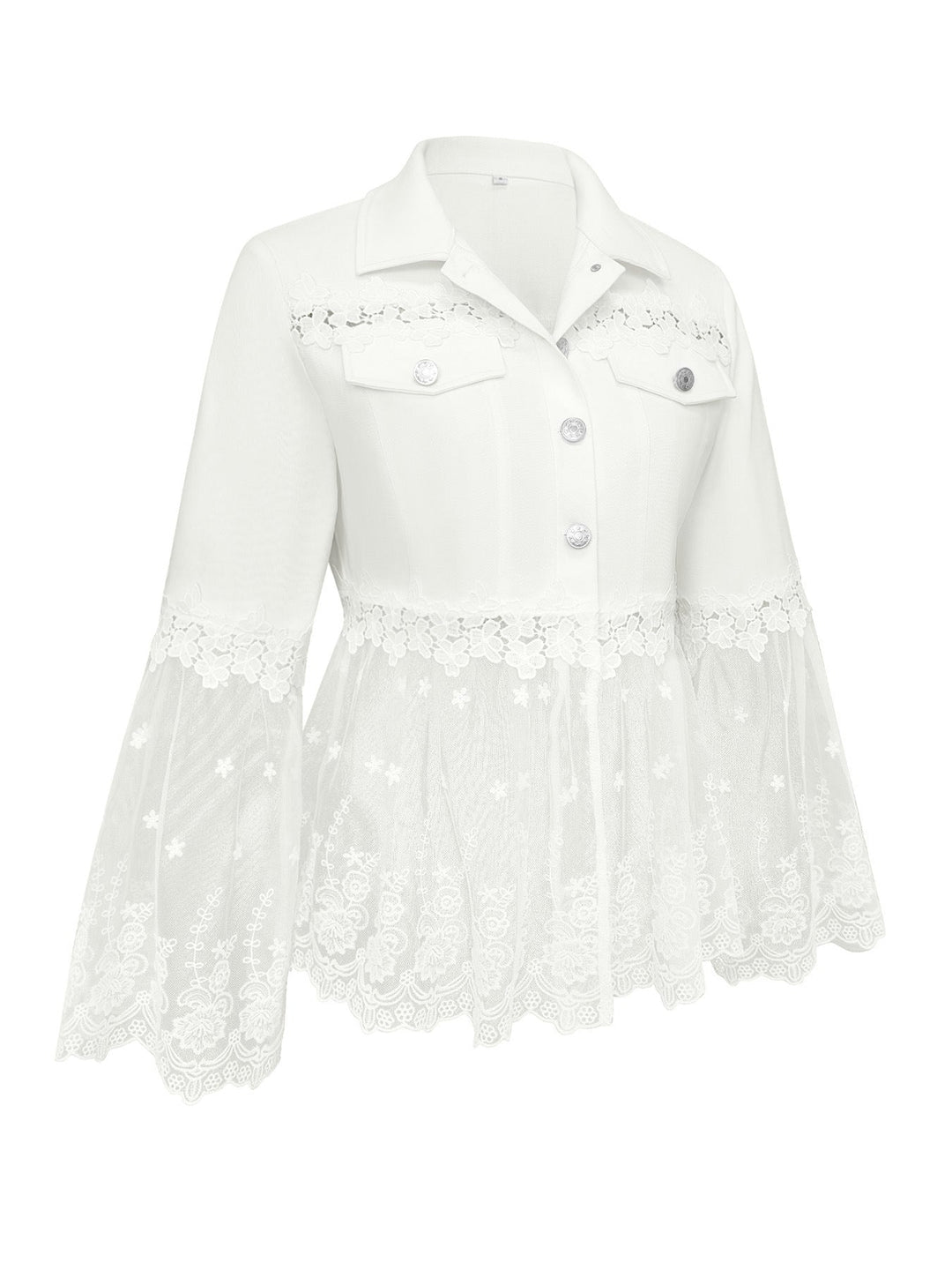 Marceline | Lace-Trimmed Jacket