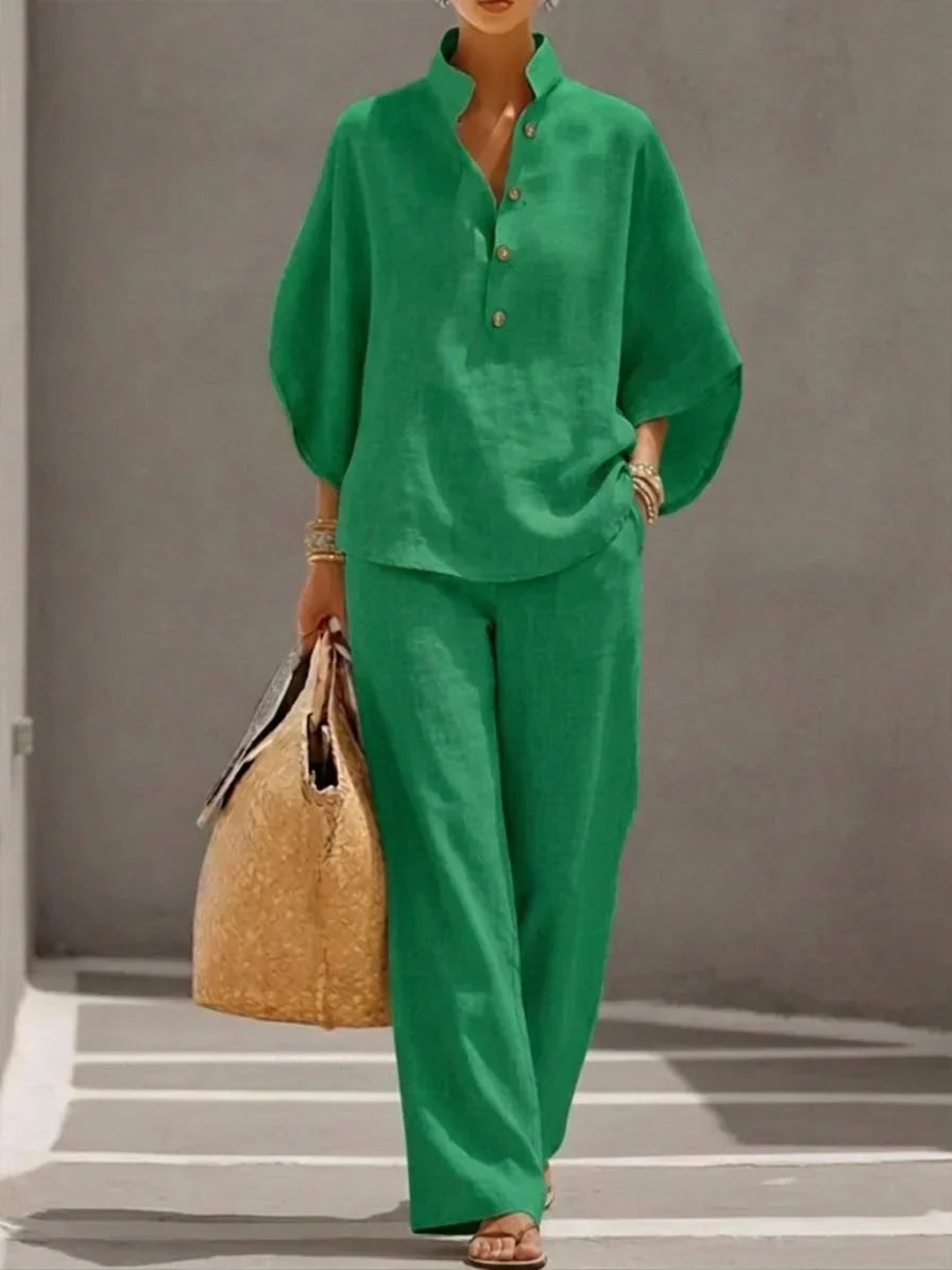 Meryl | Relaxed Batwing Two-Piece Set