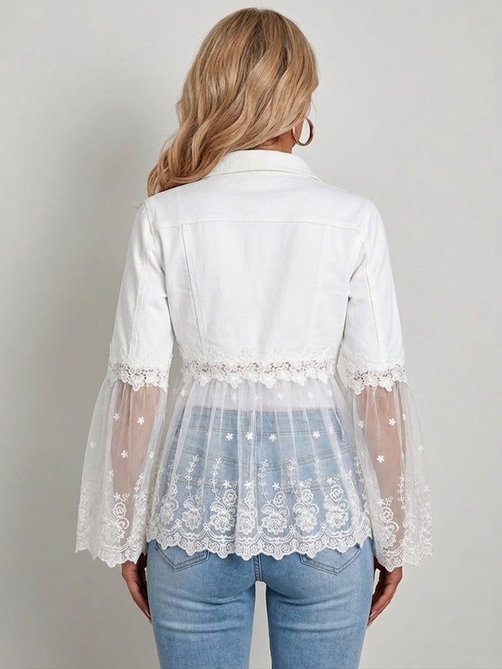 Marceline | Lace-Trimmed Jacket