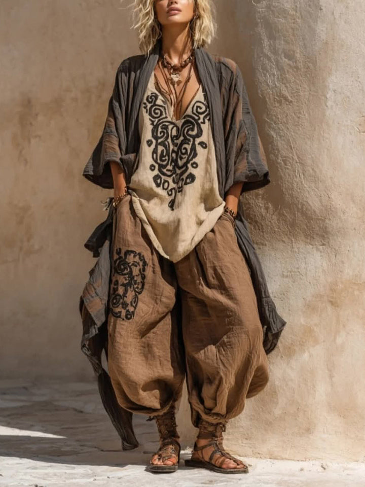 Romilly | Bohemian Relaxed Two-Piece Set