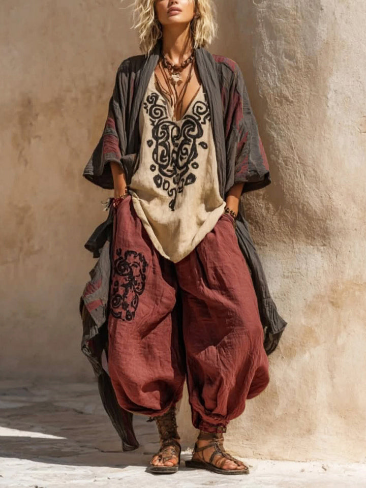 Romilly | Bohemian Relaxed Two-Piece Set
