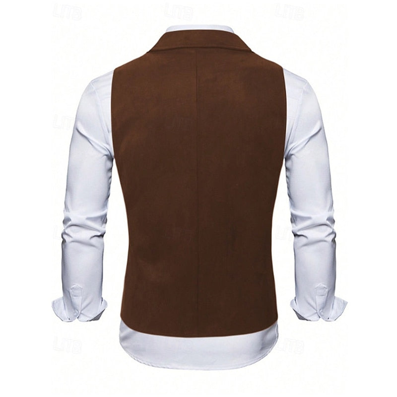 Ambrose | Double-Breasted Lapel Waistcoat