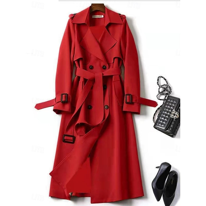 Amelia | Belted Longline Trench Coat