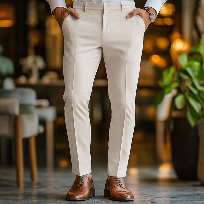 Clayton | Tailored Straight-Leg Trousers