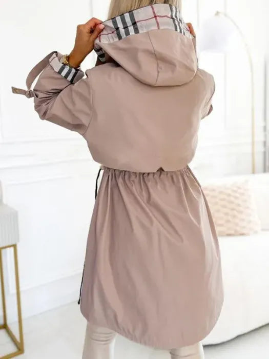 Annika | Hooded All-Weather Trench Coat