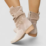 Gretchen | Slouchy Block-Heel Boots