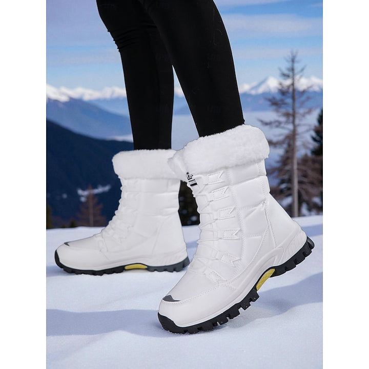 Alba | Cosy Lace-Up Winter Snow Boots