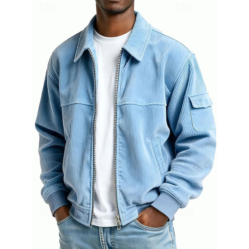 Cormac | Textured Zip Jacket