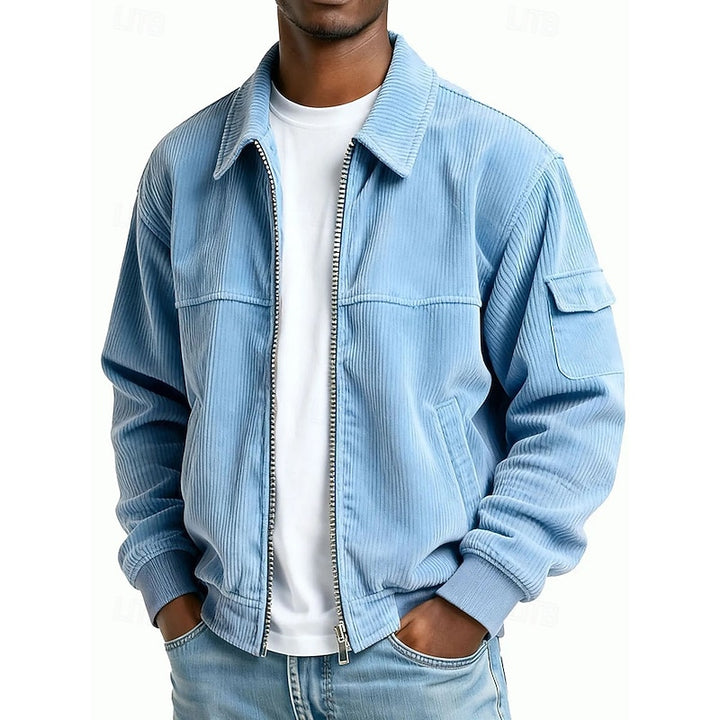 Cormac | Textured Zip Jacket