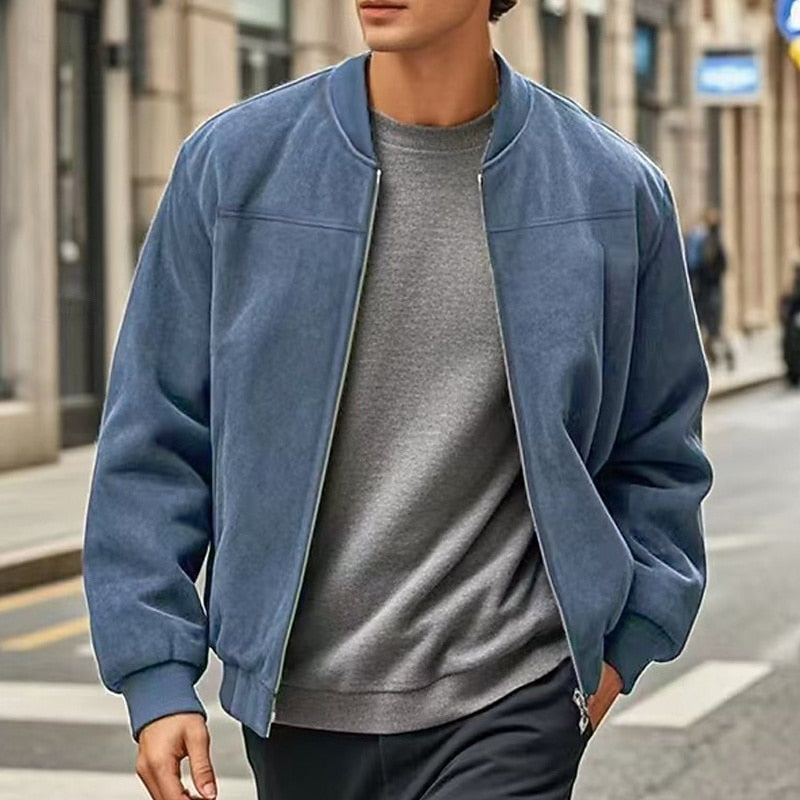 Dominic | Classic Stand-Collar Jacket