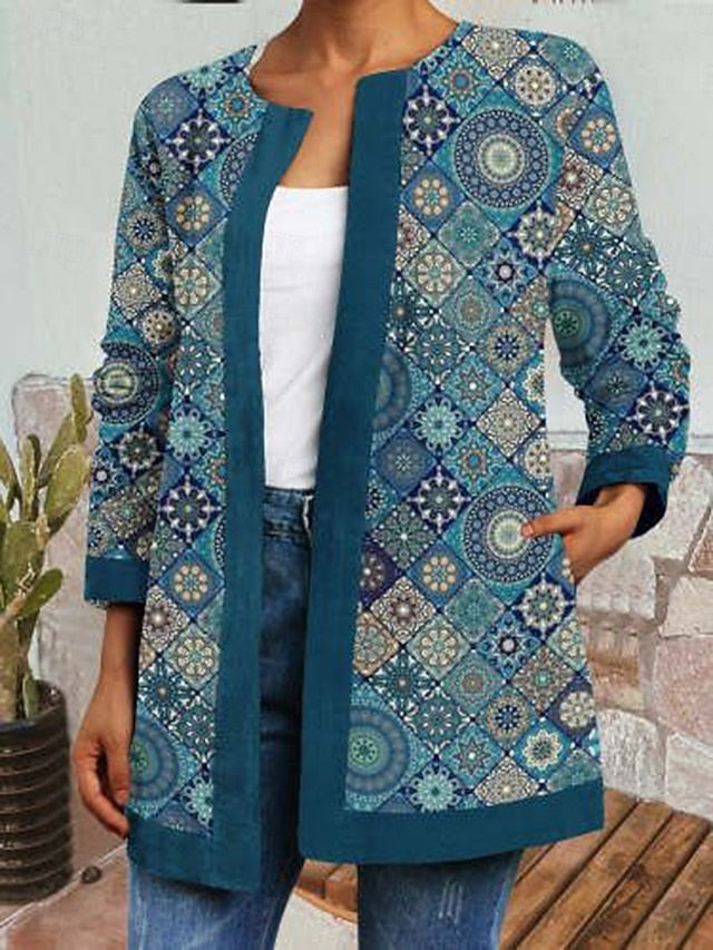 Rosemary | Floral Patchwork Quilted Jacket