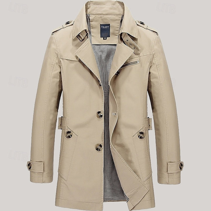 Warren | Refined Single-Breasted Trench Coat