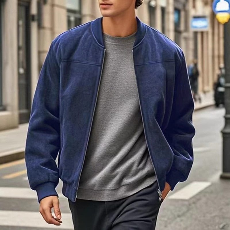 Dominic | Classic Stand-Collar Jacket
