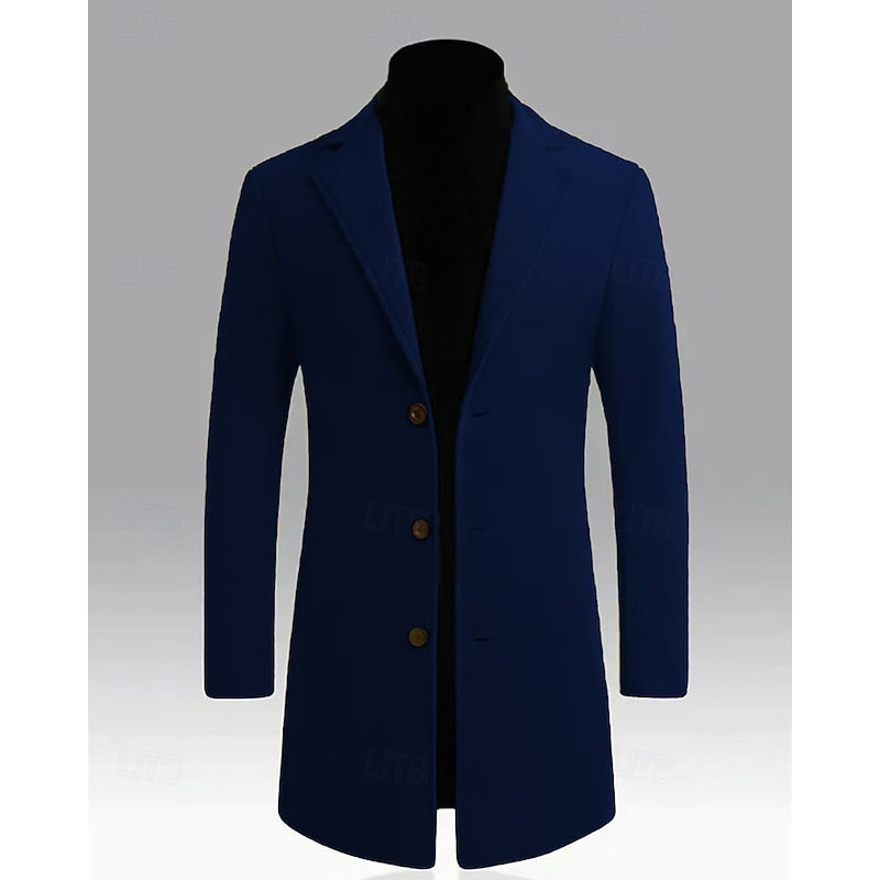 Oliver | Tailored Longline Overcoat