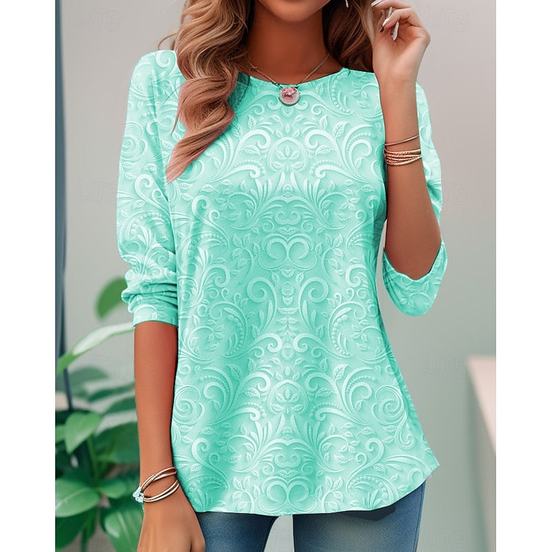 Adelaide | Elegant Floral Tunic