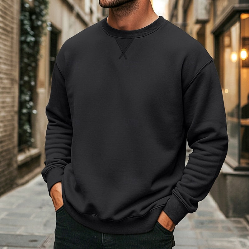 Miles | Classic Crew Neck Sweatshirt