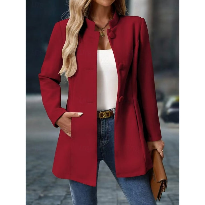 Lucille | Refined Stand-Collar Coat